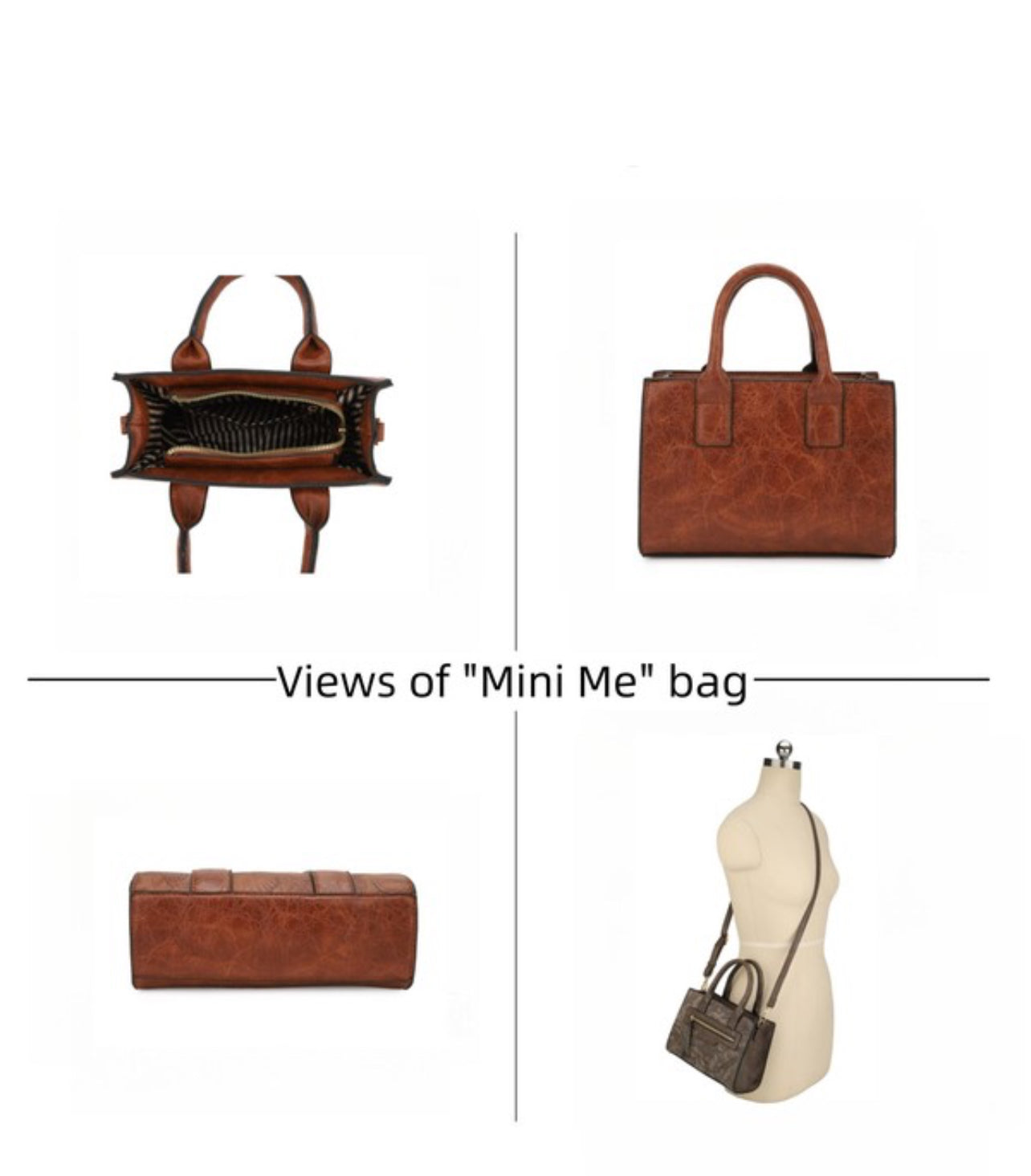 Hibiscus Embossed 2-in-1 Tote Bag