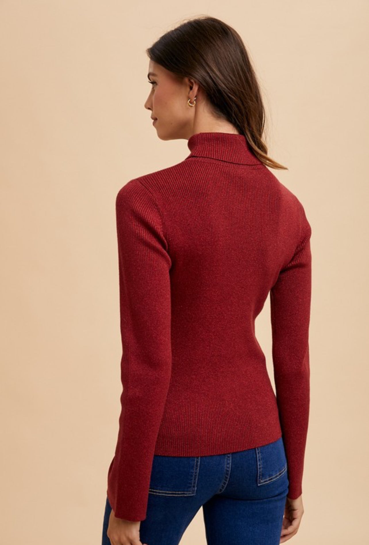 Time To Shine Turtleneck Top