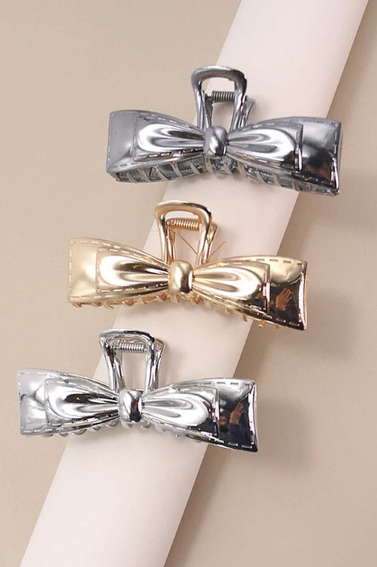 Metal Ribbon Claw Clip