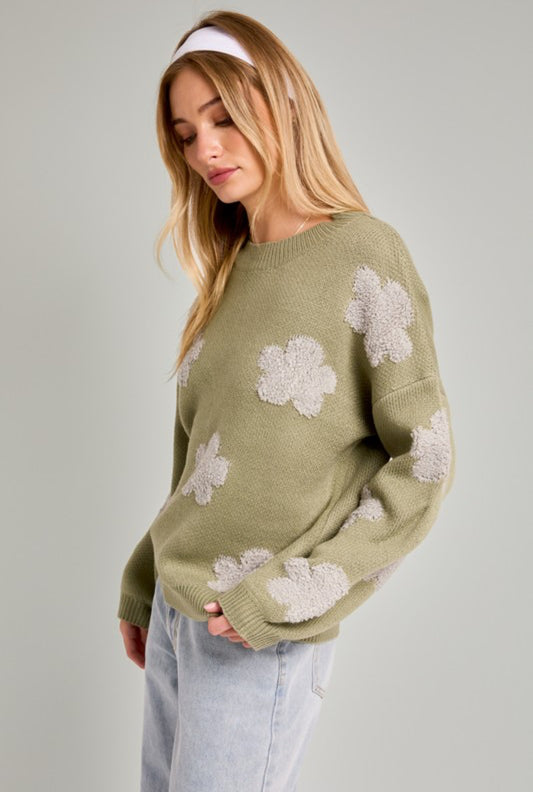 CCC 3D Flower Sweater
