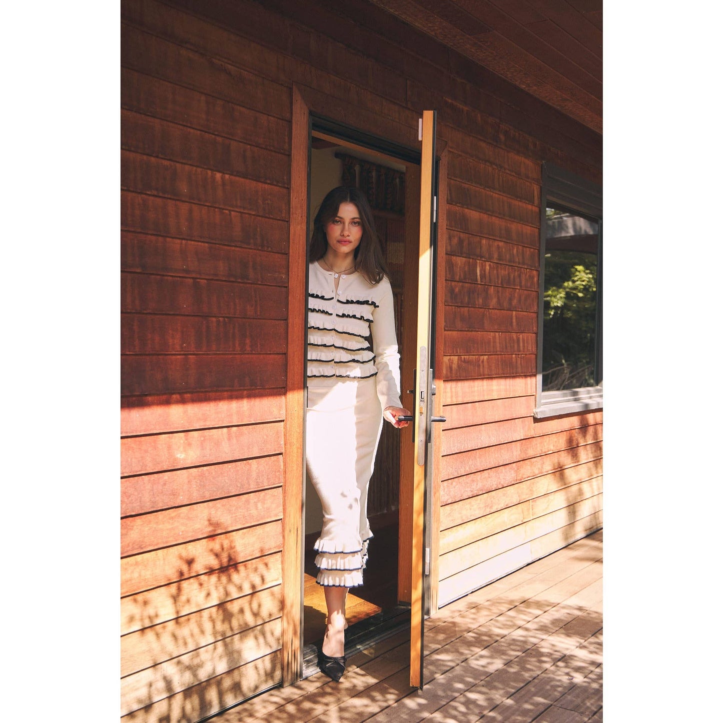 Bold Charmer Sweater Skirt