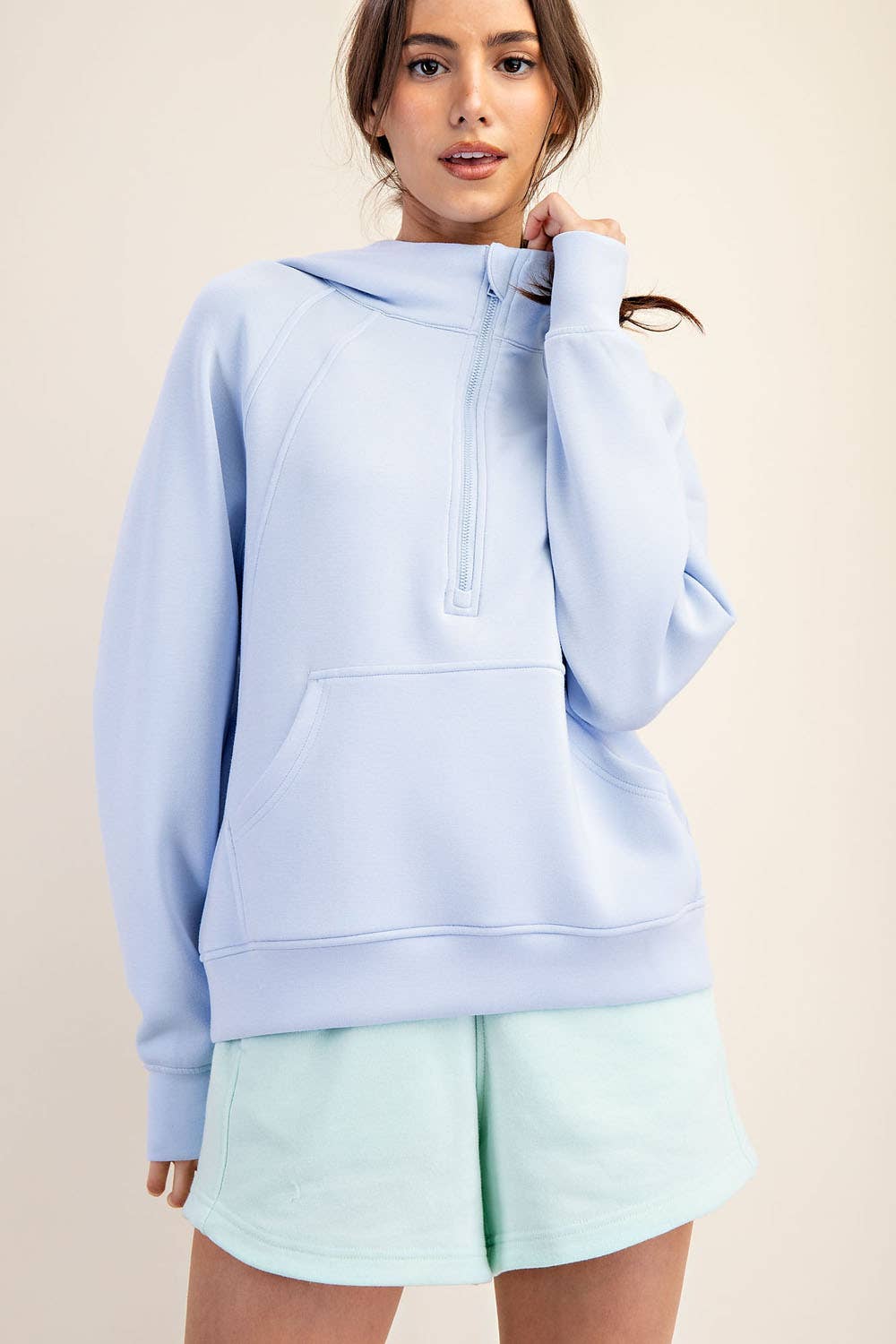 The Ultimate Quarter Zip Hoodie