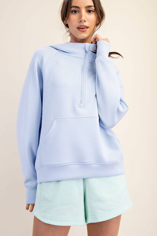 The Ultimate Quarter Zip Hoodie