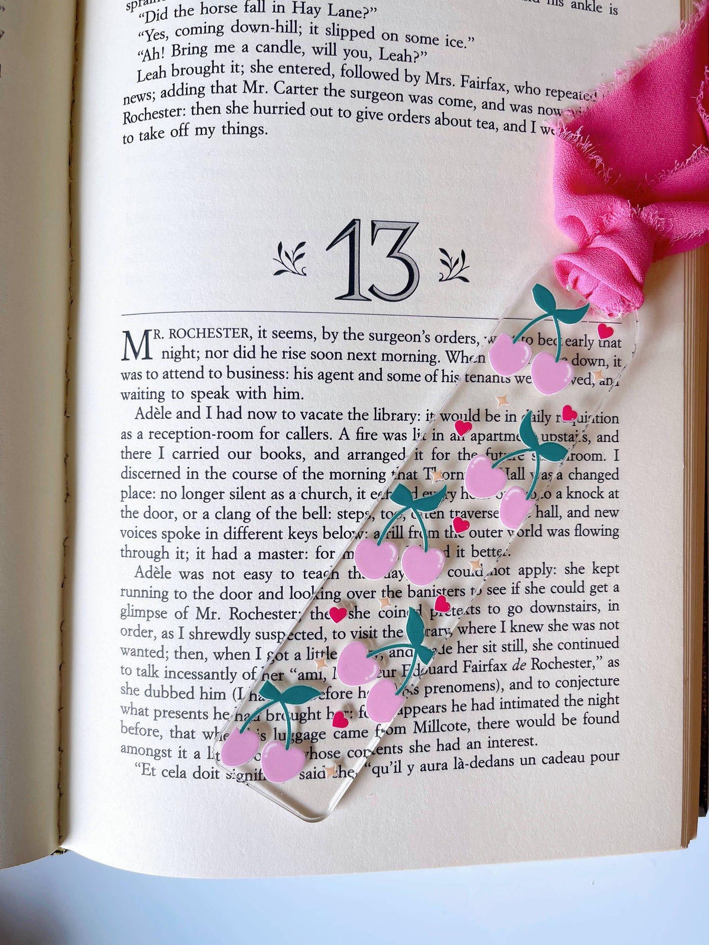 Aesthetic Acrylic Bookmark