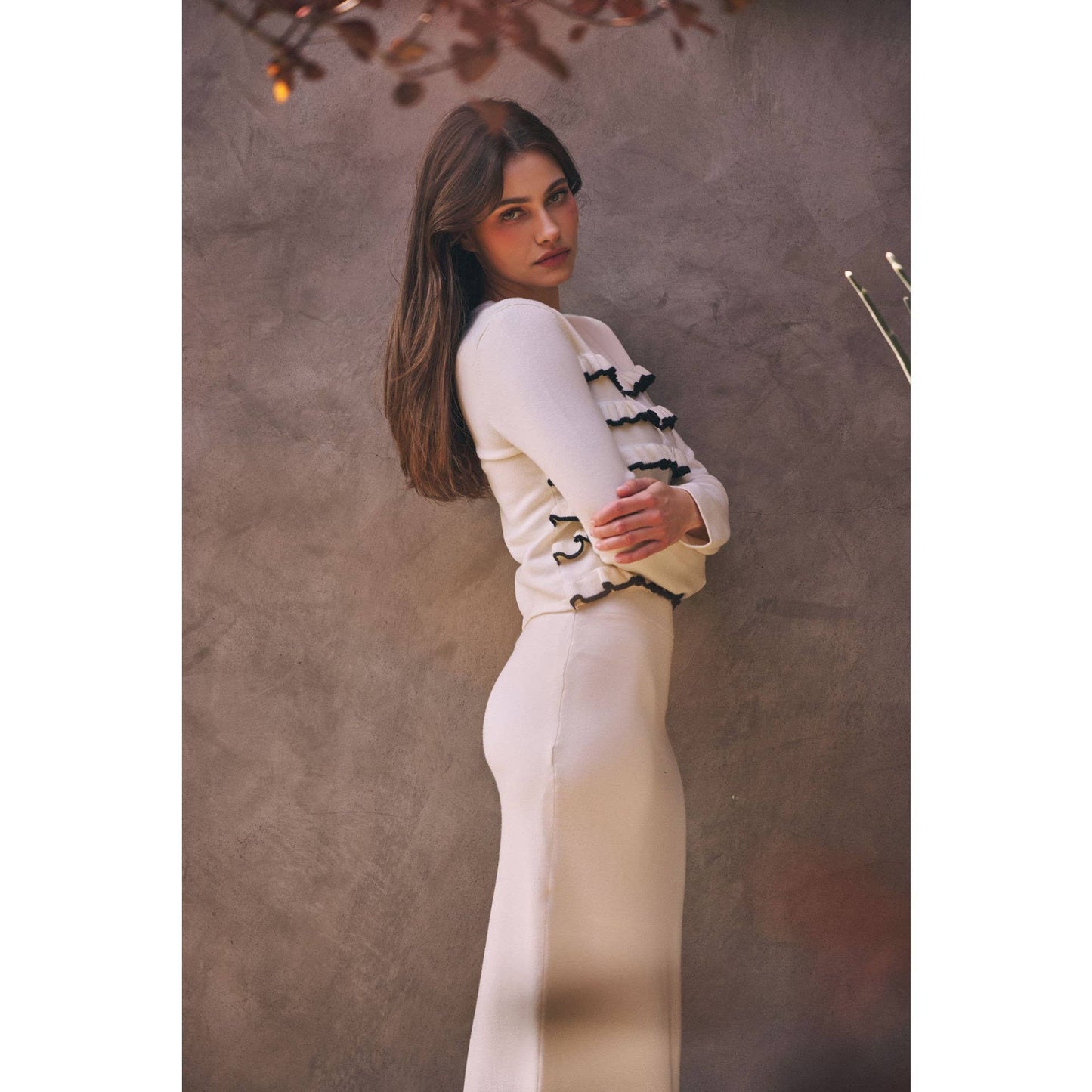 Bold Charmer Sweater Skirt
