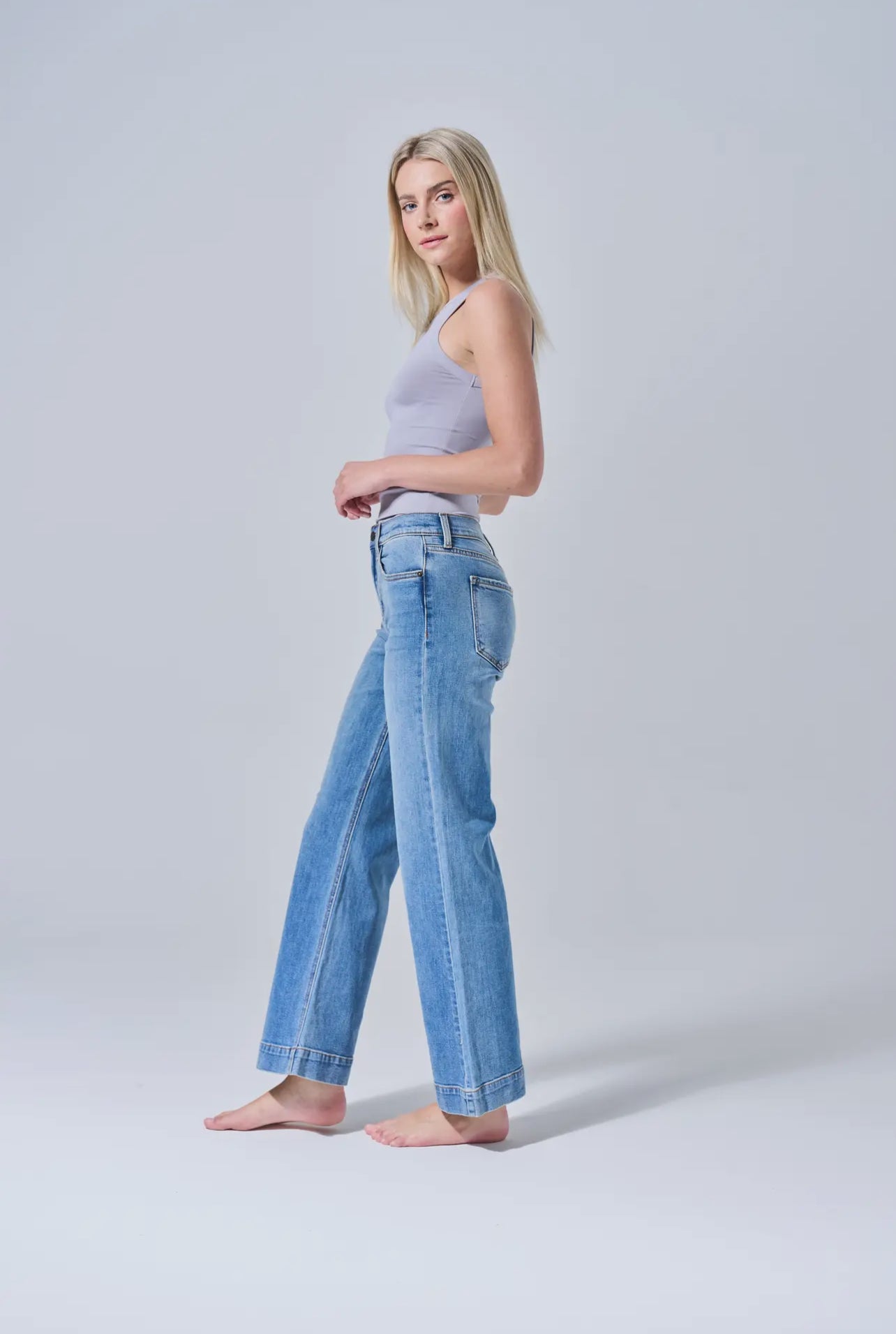 Next Level Comfort Wide Leg Jeans