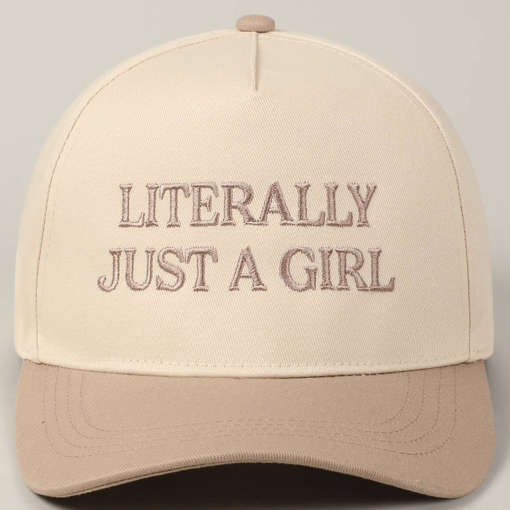 Literally Just A Girl Trucker Hat