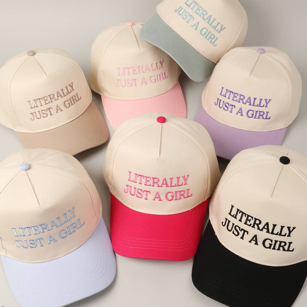 Literally Just A Girl Trucker Hat