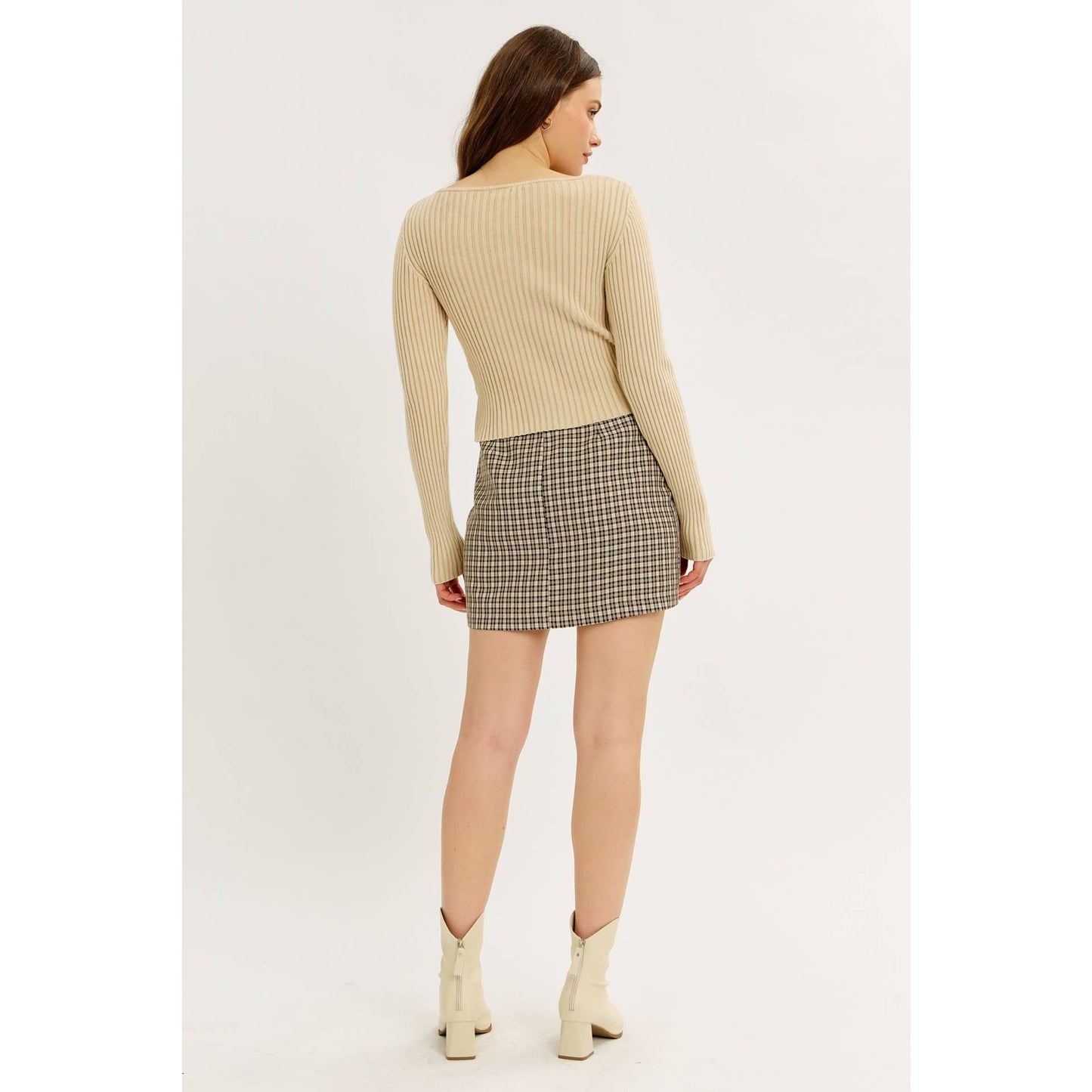 Preppy And Feminine Skirt