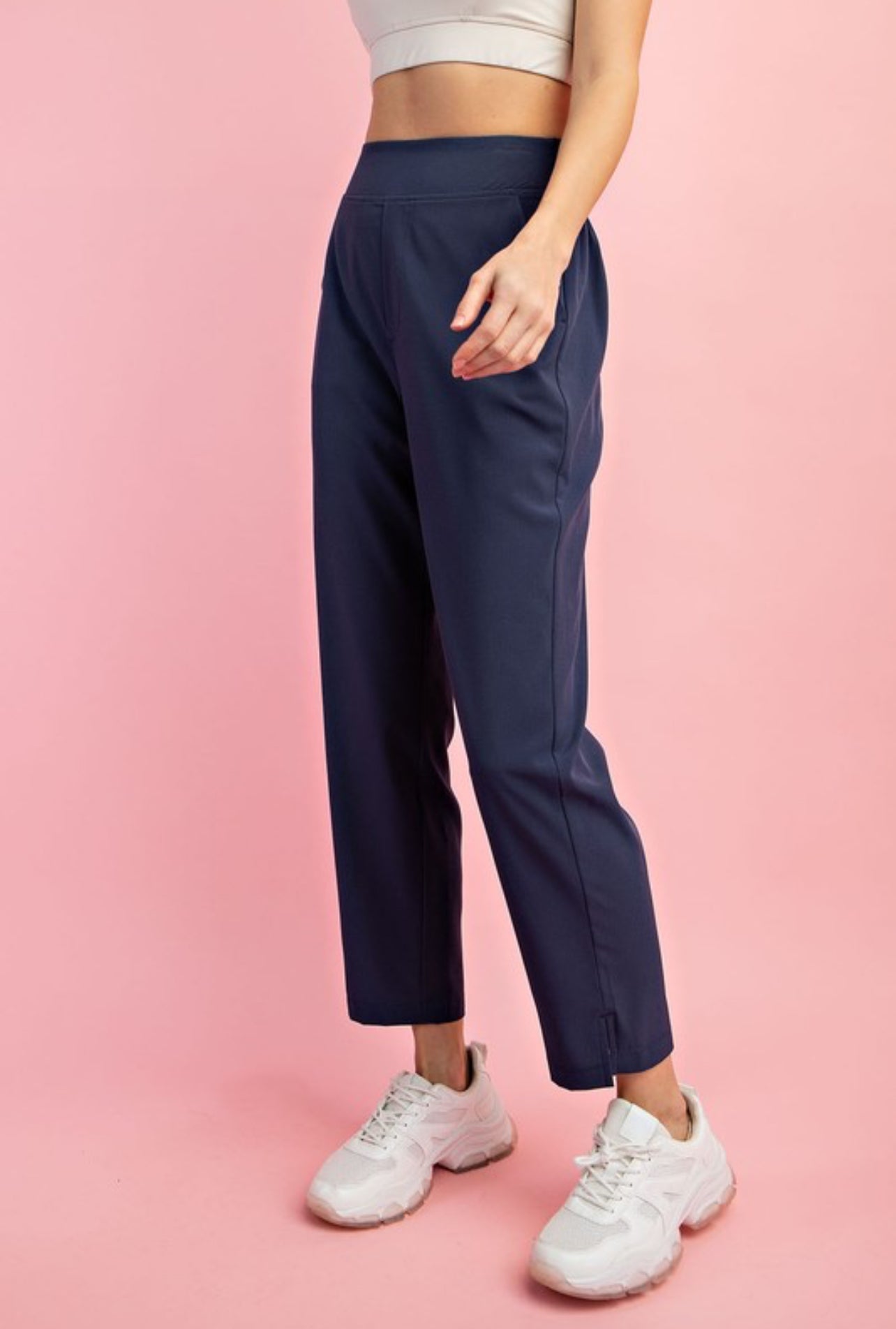 Meticulously Tailored Pants In Navy