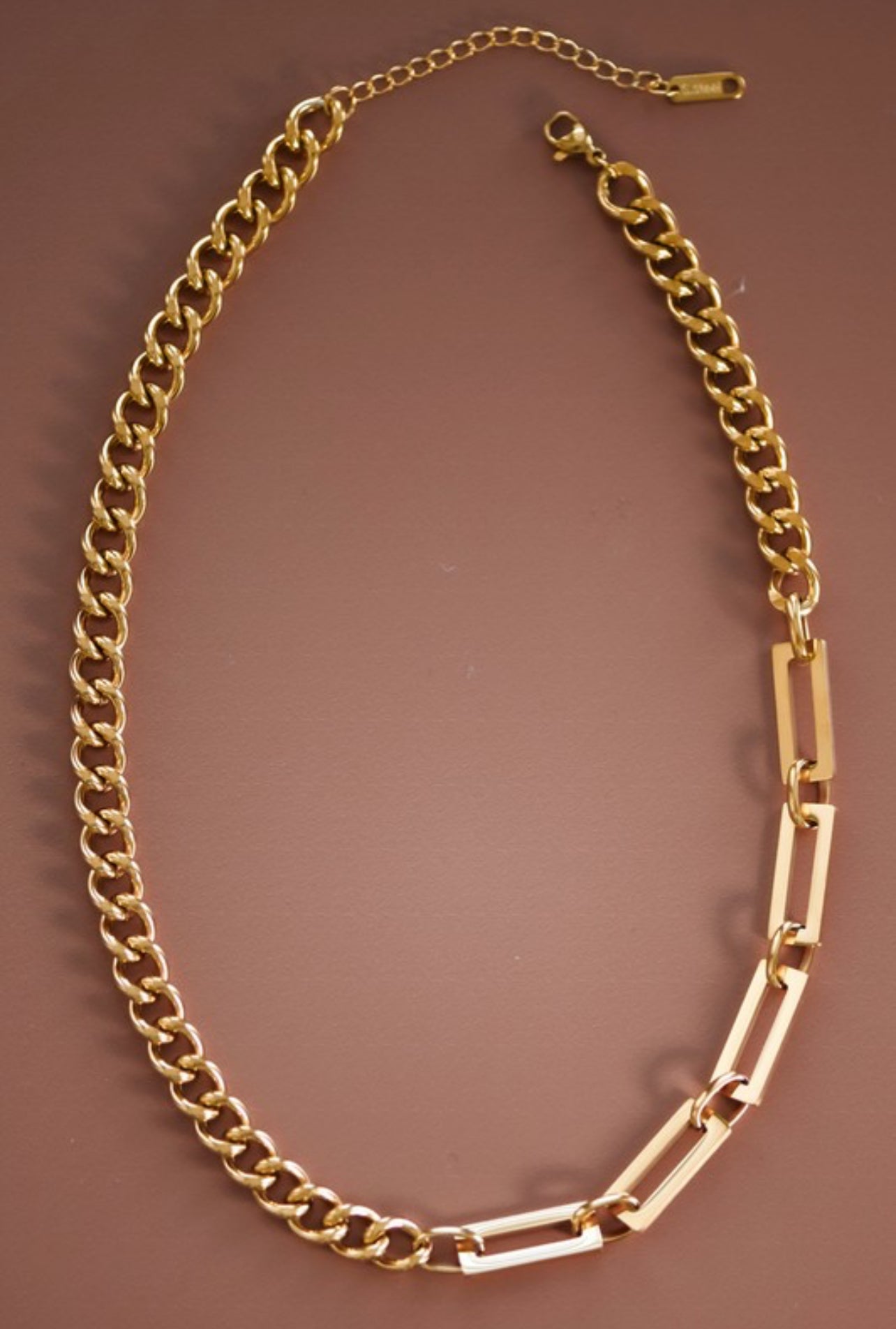 Dynamic Non-Tarnish Chain Necklace