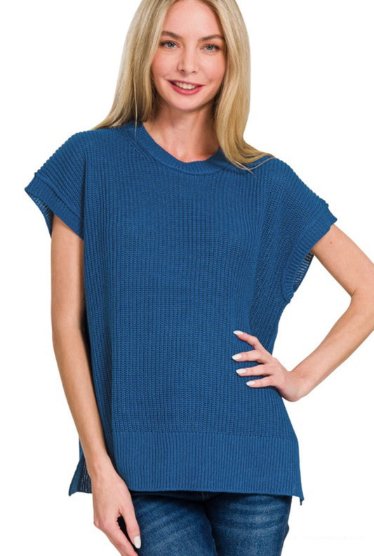Oversized Jolene Sweater Vest