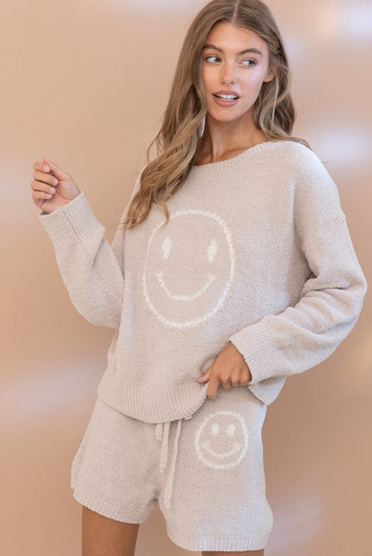 Better With You Sweater Set in Beige