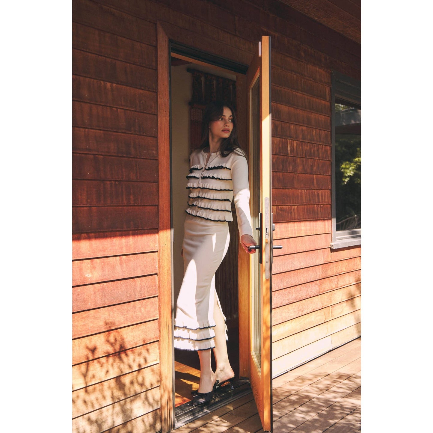 Bold Charmer Sweater Skirt