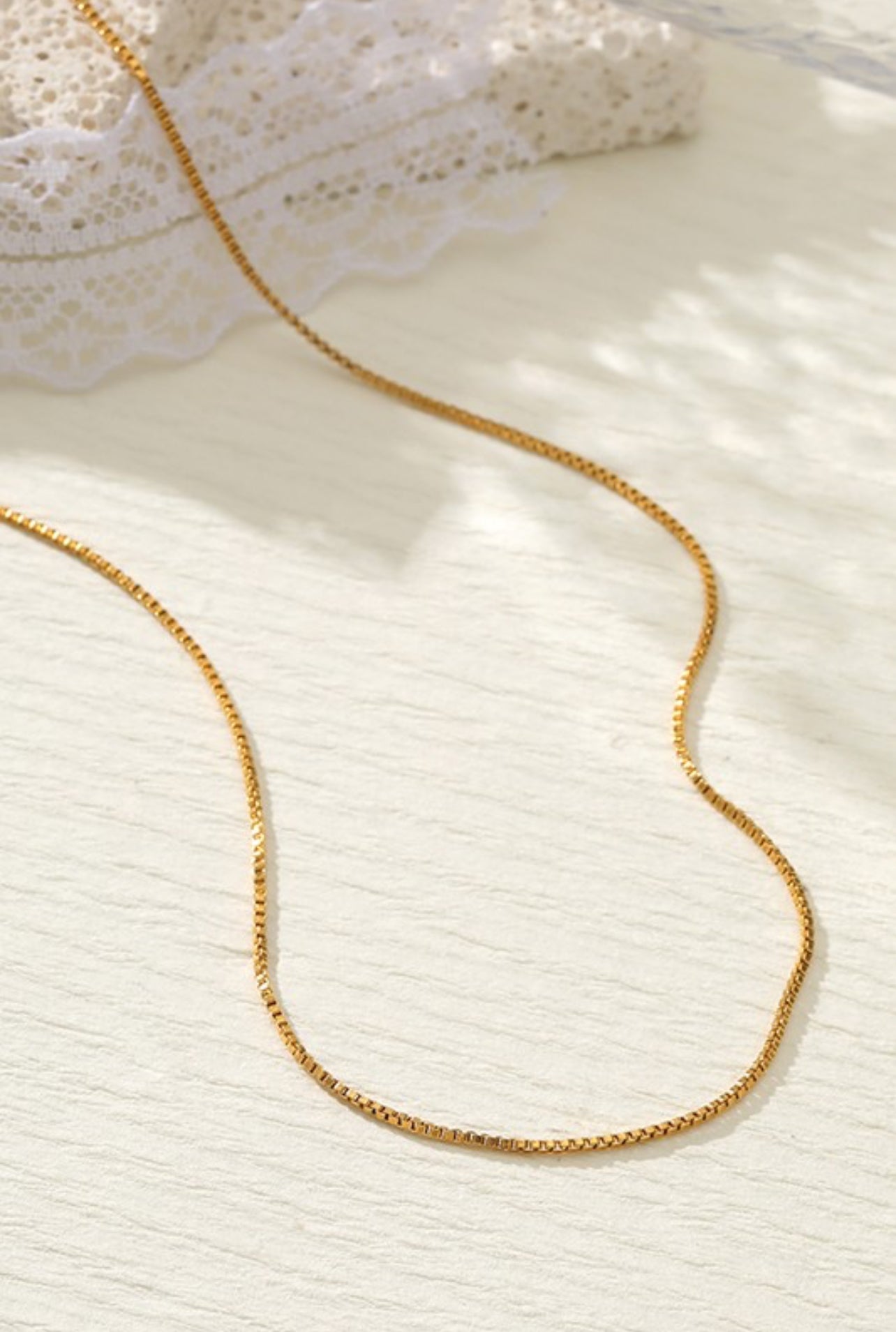 Luxurious Box Chain Necklace