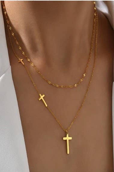 Tarnish Free Cross Necklace