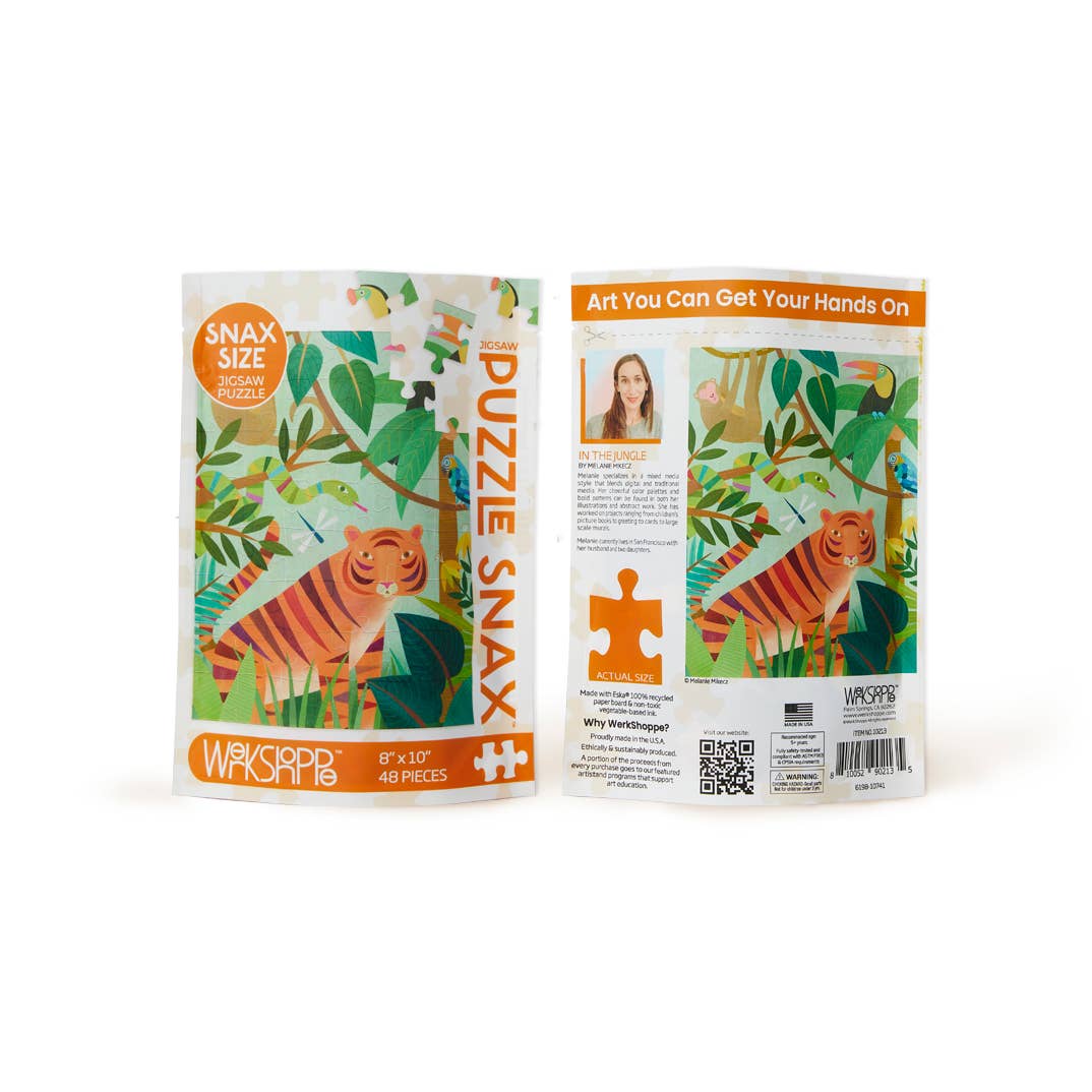 In the Jungle Kids Puzzle Snax