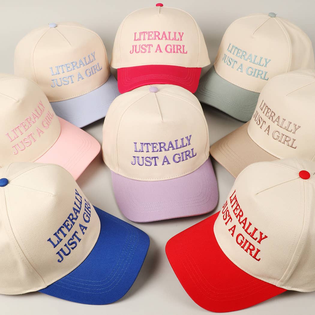 Literally Just A Girl Trucker Hat