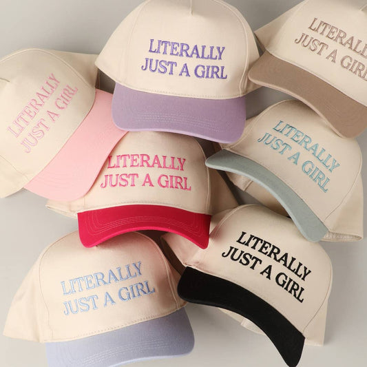 Literally Just A Girl Trucker Hat