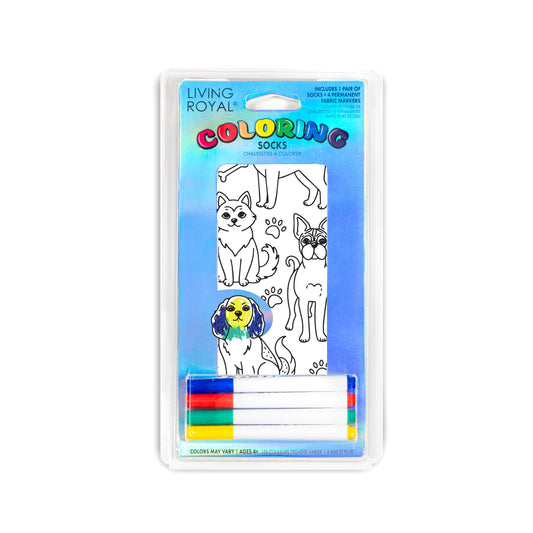 Ankle Socks DIY Coloring Kit