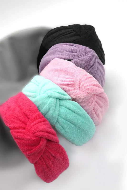 Spa Towel Knot Headband