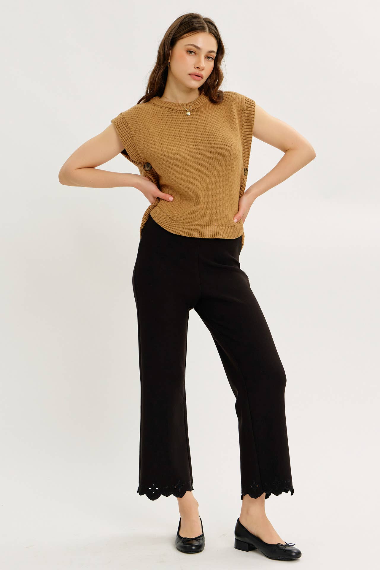 Eyelet Sophistication Pants