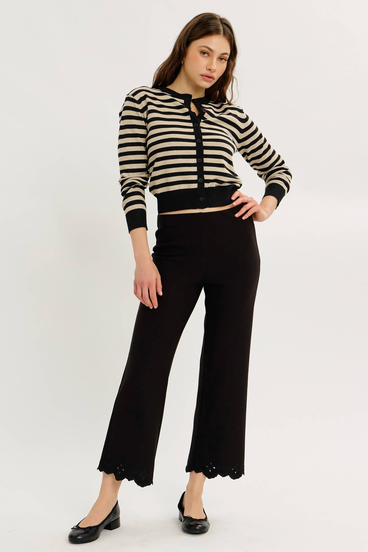 Eyelet Sophistication Pants