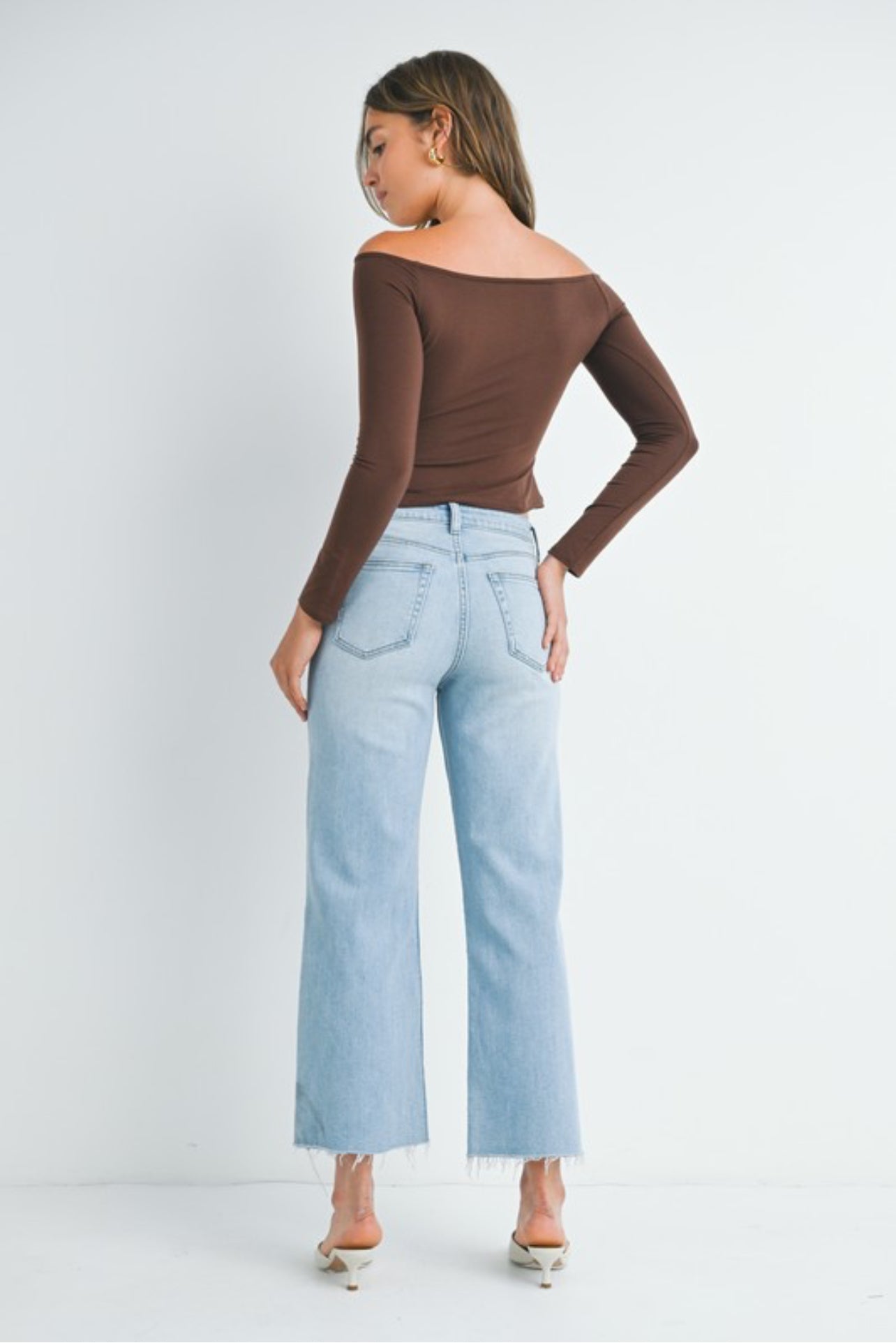 Verity HR Jeans In Lt. Wash