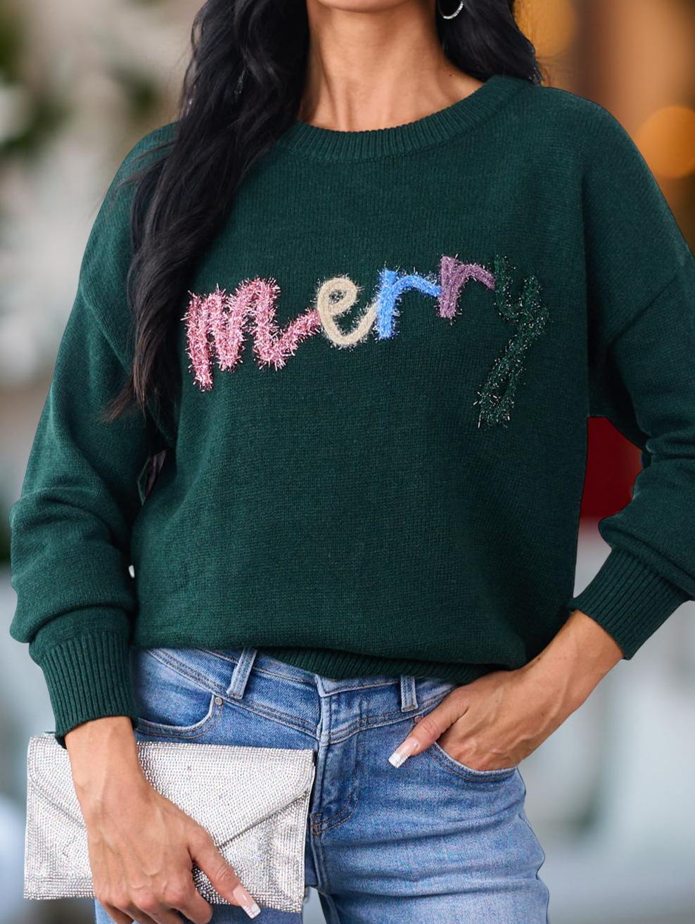 Holiday Sparkle Sweater