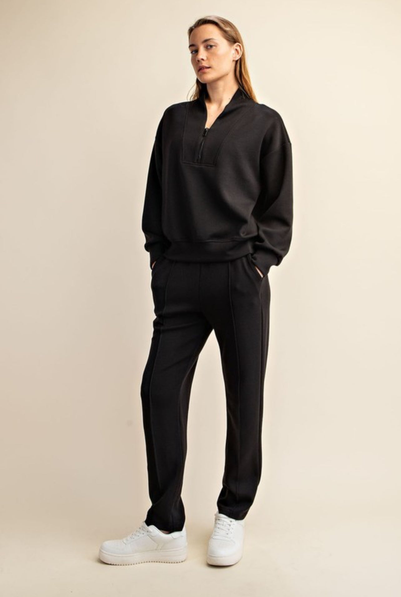 Ultimate Pintuck Pants In Black