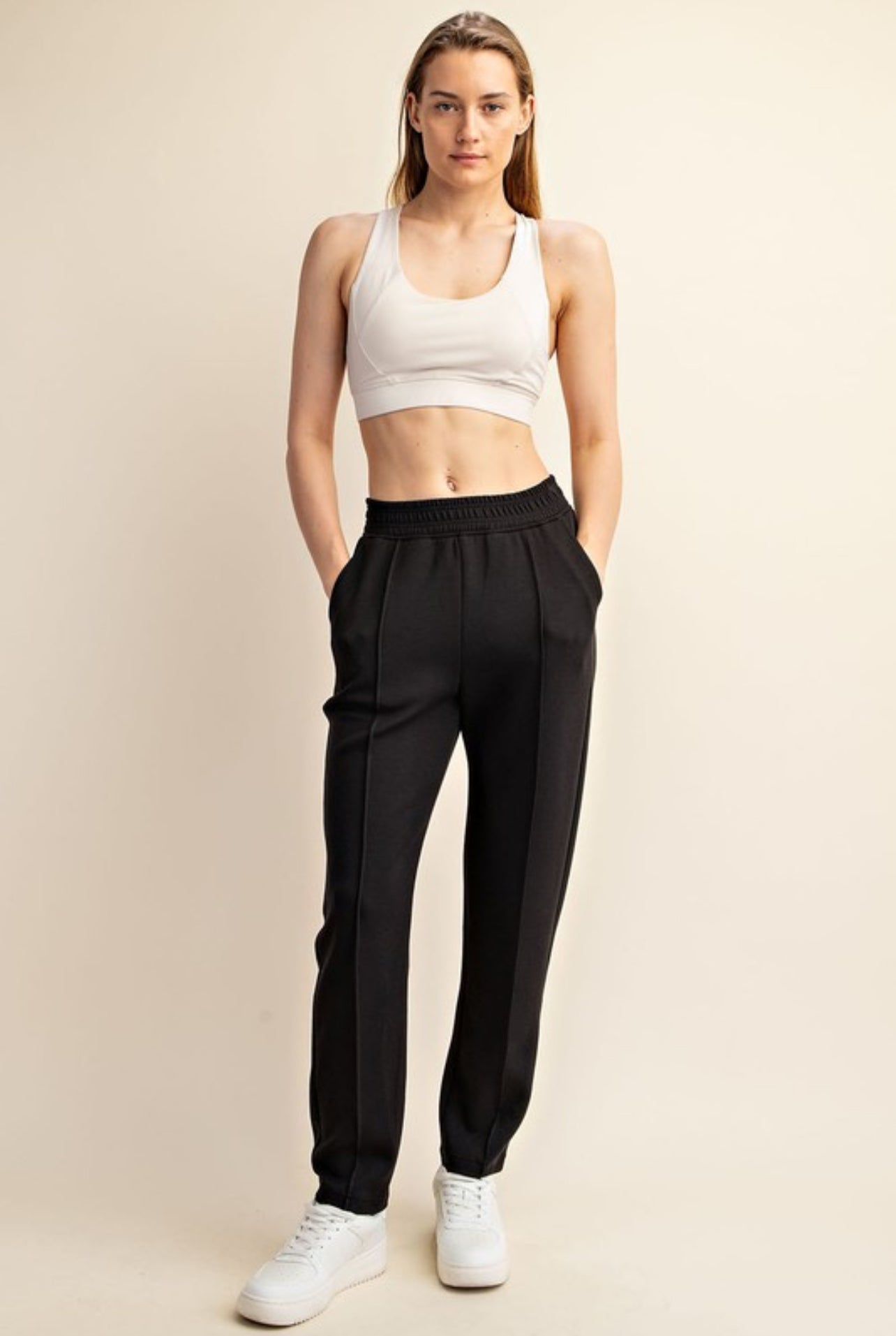 Ultimate Pintuck Pants In Black