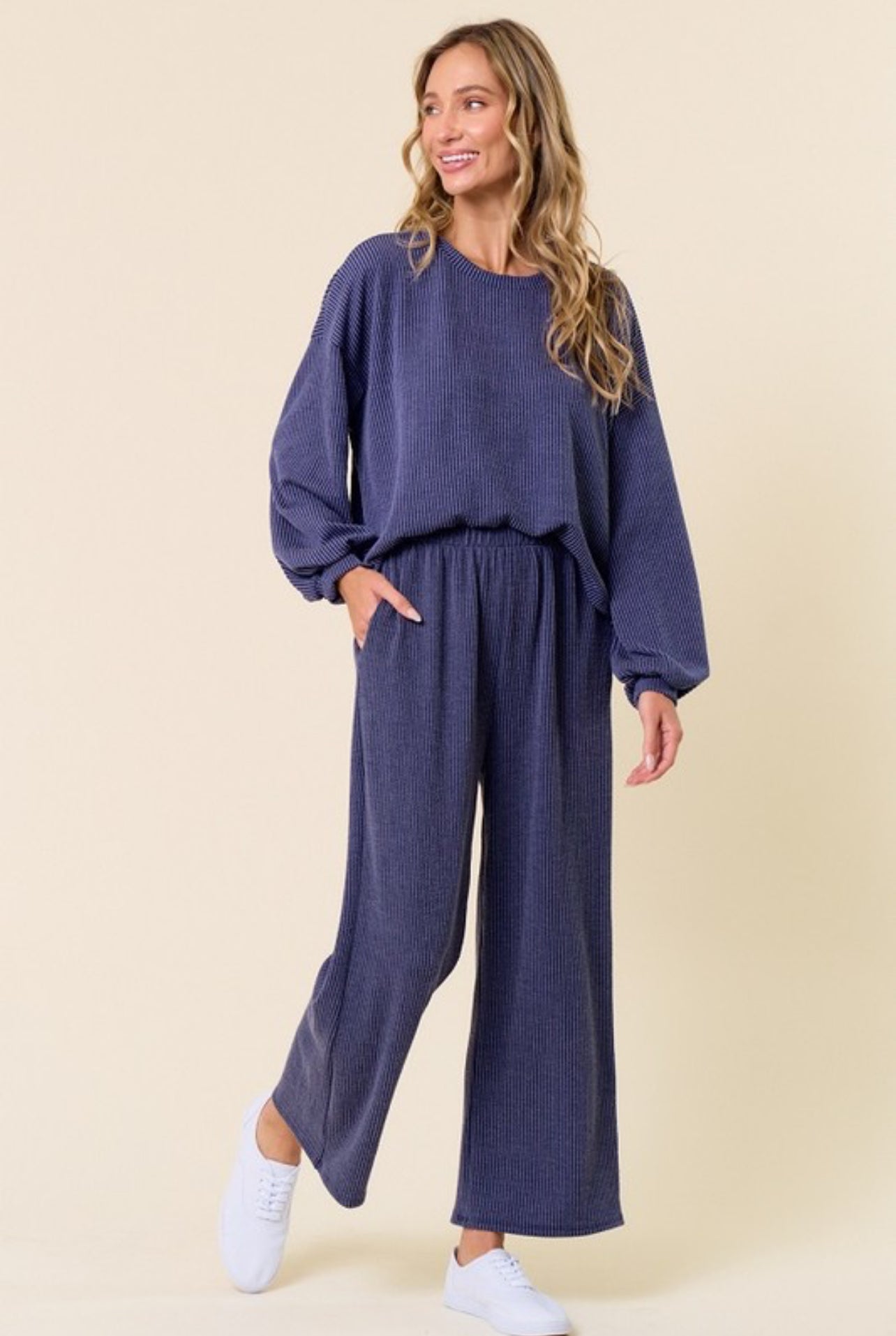 Take Me Back Ribbed Pants