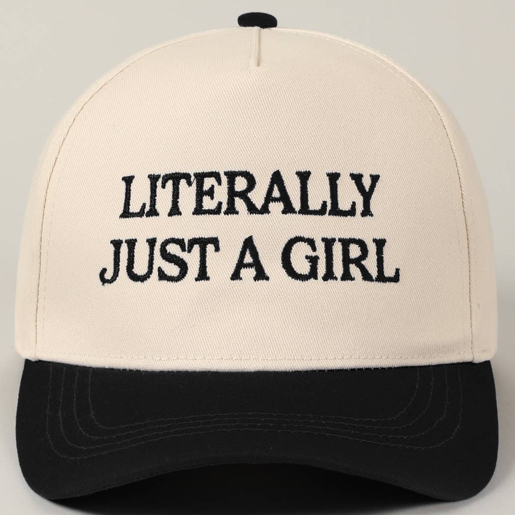 Literally Just A Girl Trucker Hat