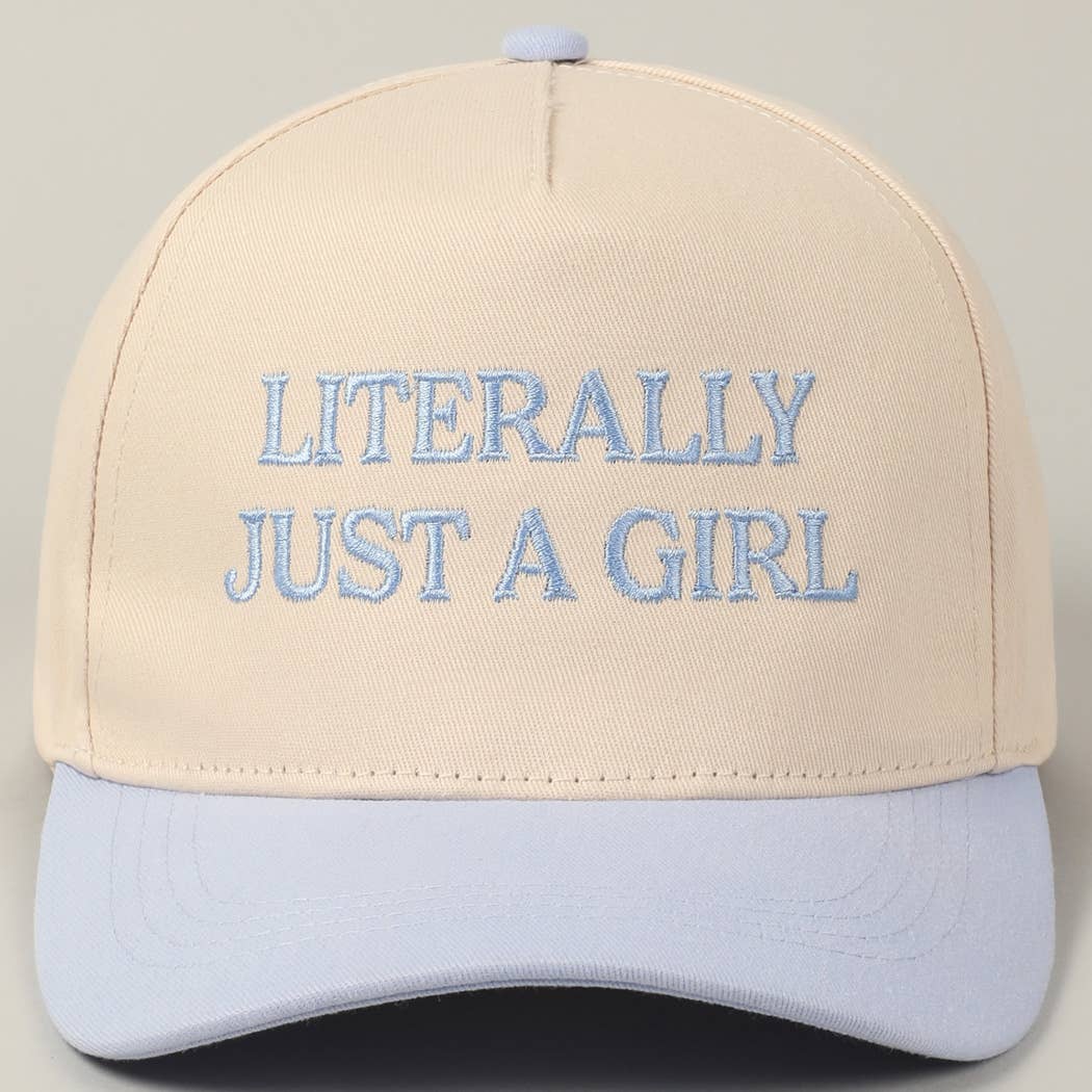 Literally Just A Girl Trucker Hat