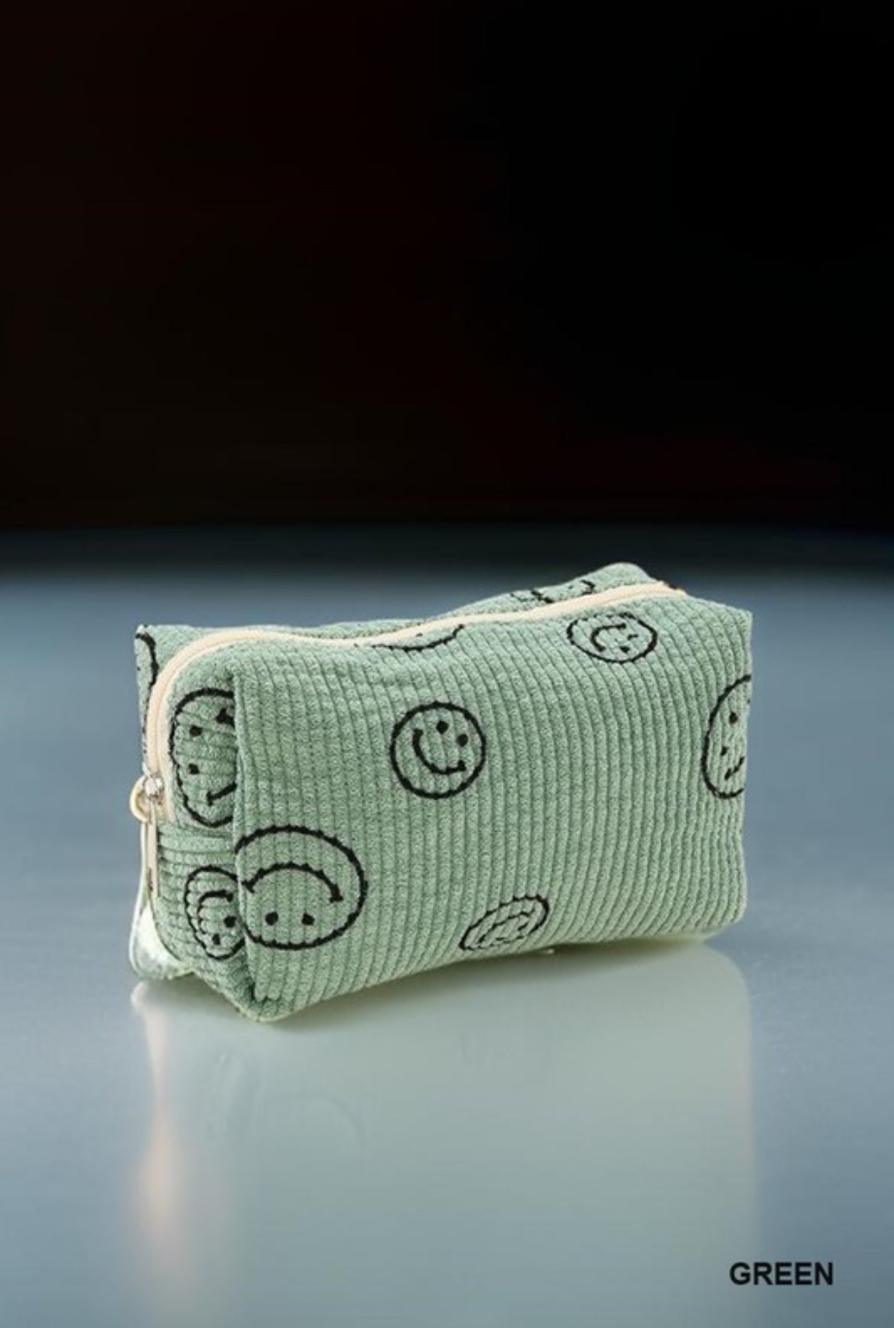 Smiley Face Cosmetic Bag