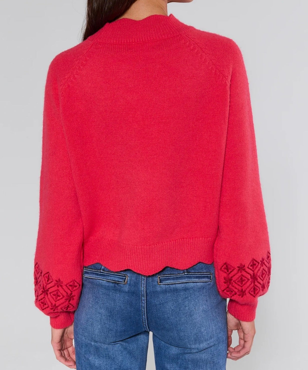 Scalloped Love Sweater