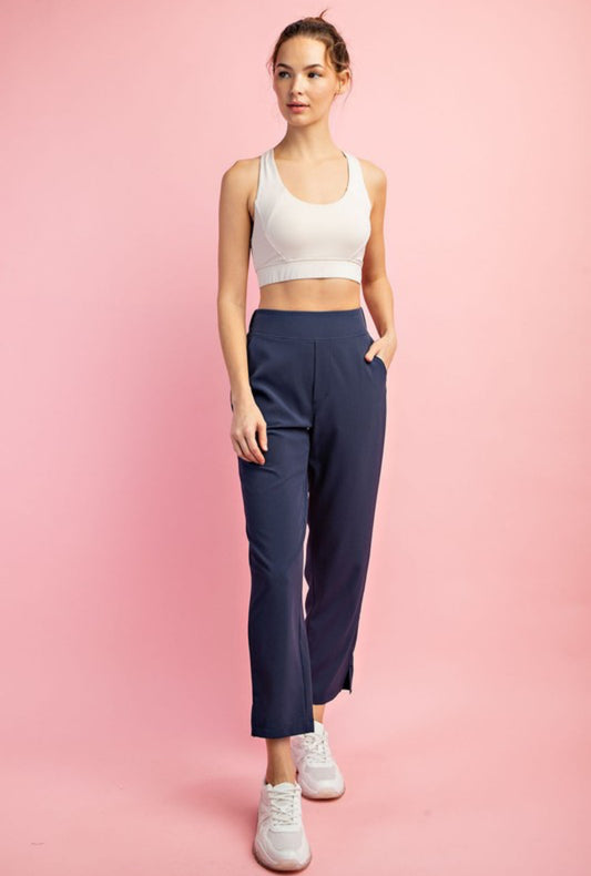 Meticulously Tailored Pants In Navy