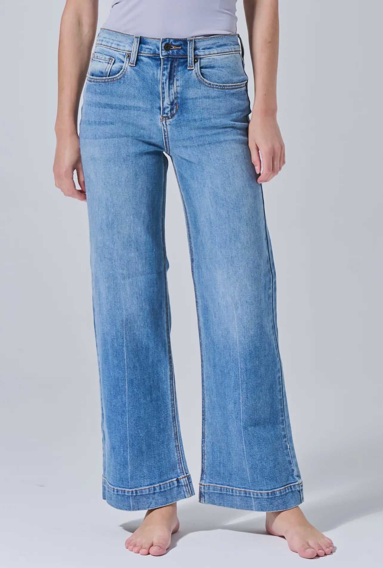 Next Level Comfort Wide Leg Jeans