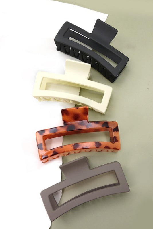 Nonslip Grip Jumbo Claw Clip