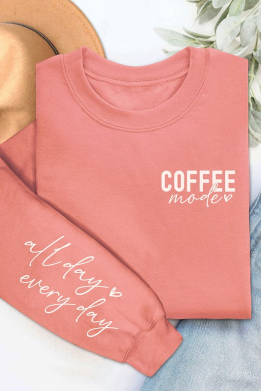 Coffee Mode Crewneck