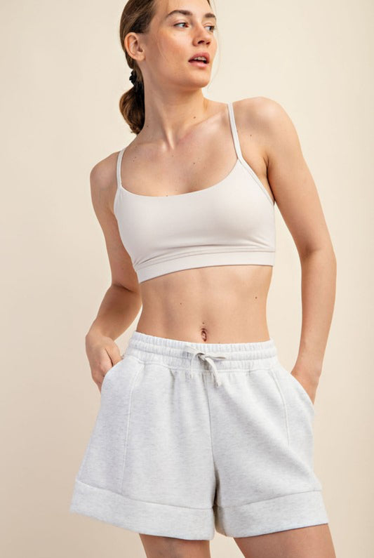 Race To Relax Shorts In Lt. H. Grey