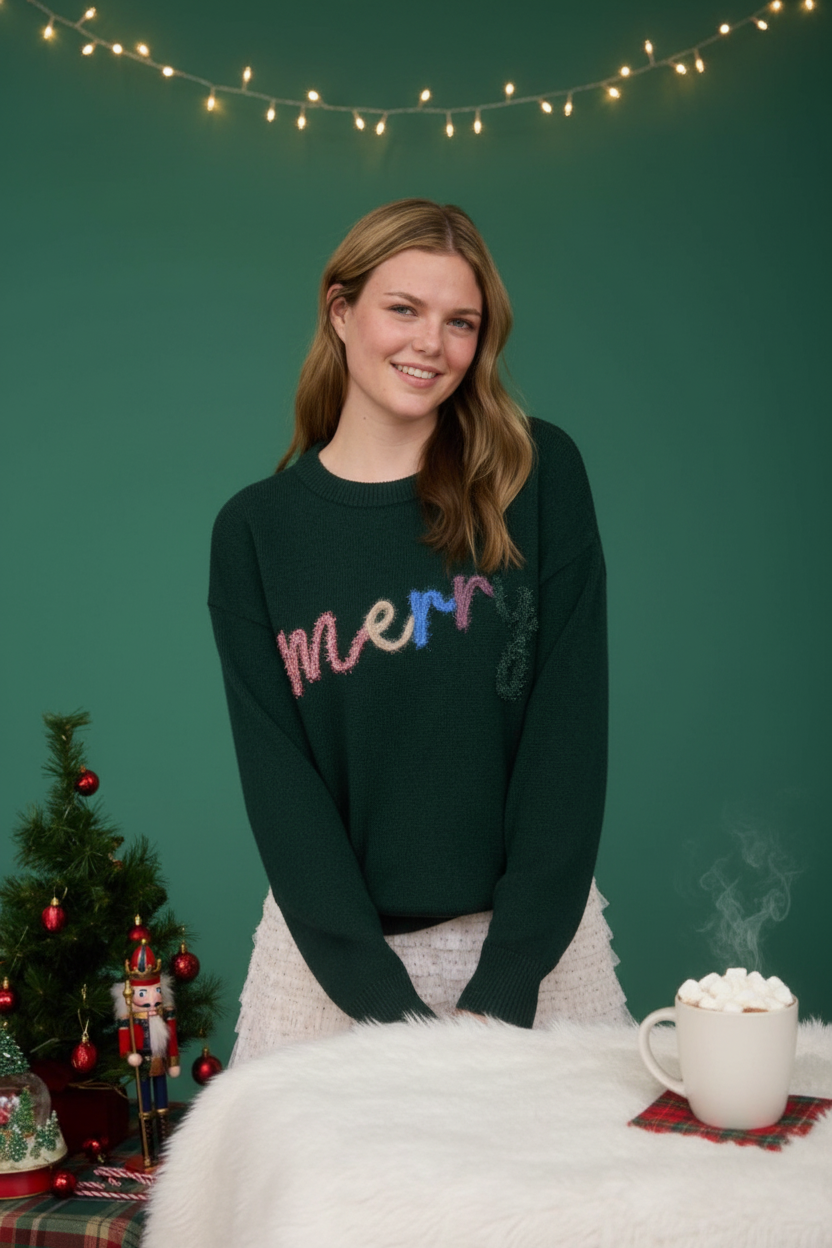 Holiday Sparkle Sweater
