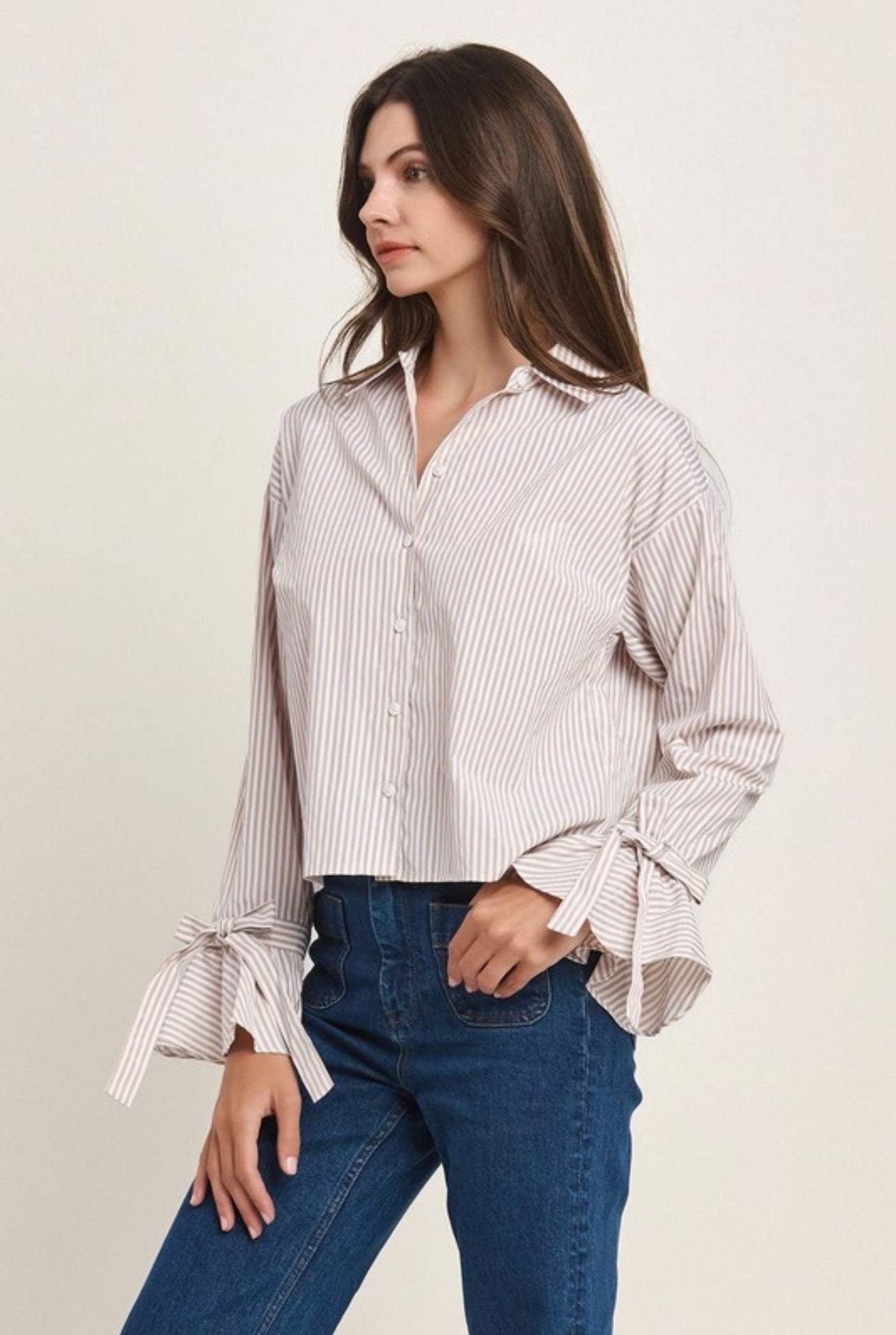 Conversation Moment Striped Top