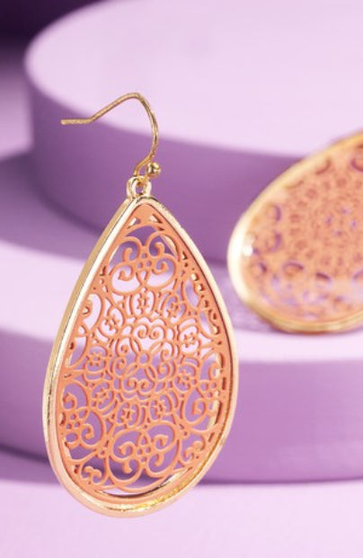Exquisite Filigree Earrings