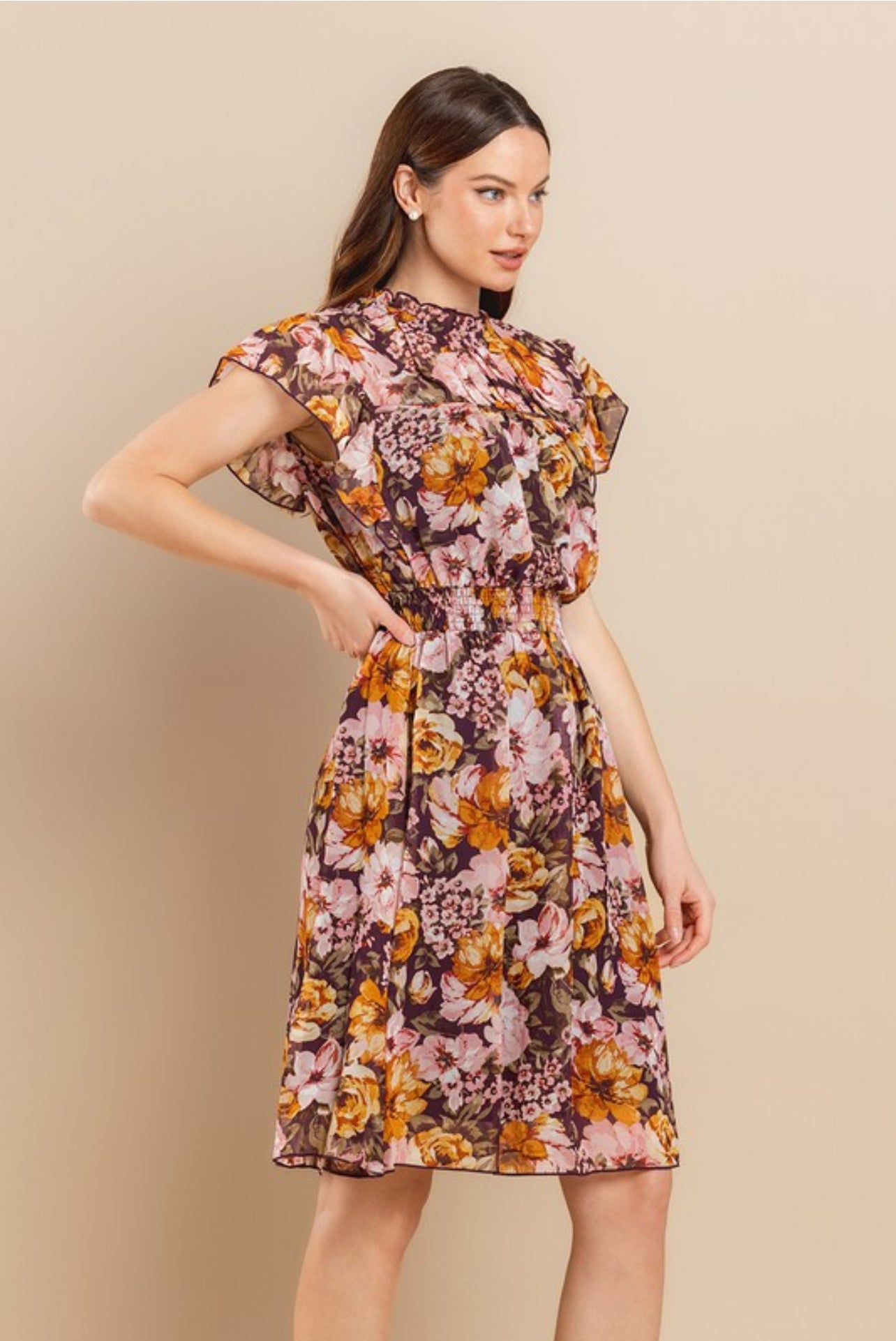 Sunset Date Midi Dress
