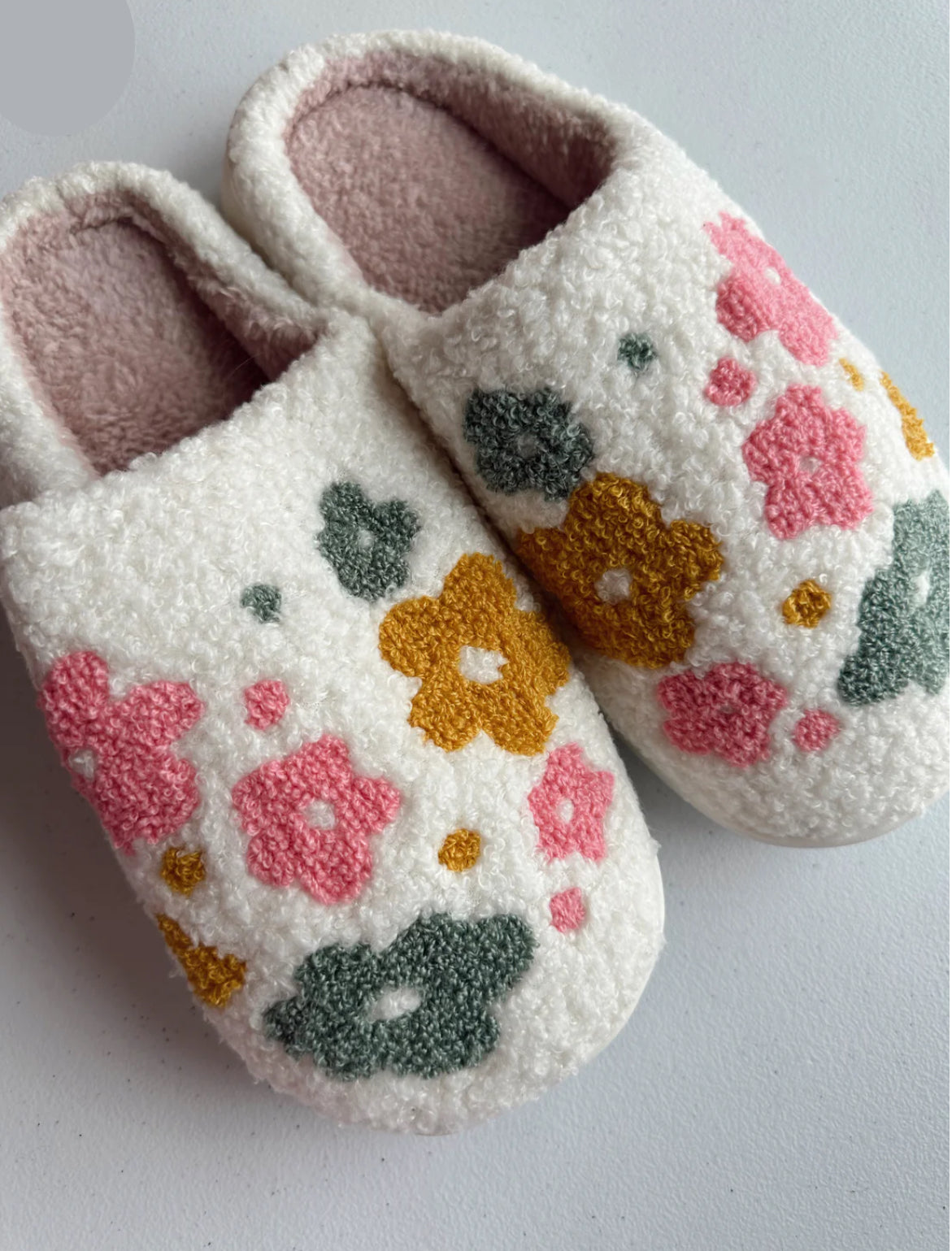 Boho Flower Slippers