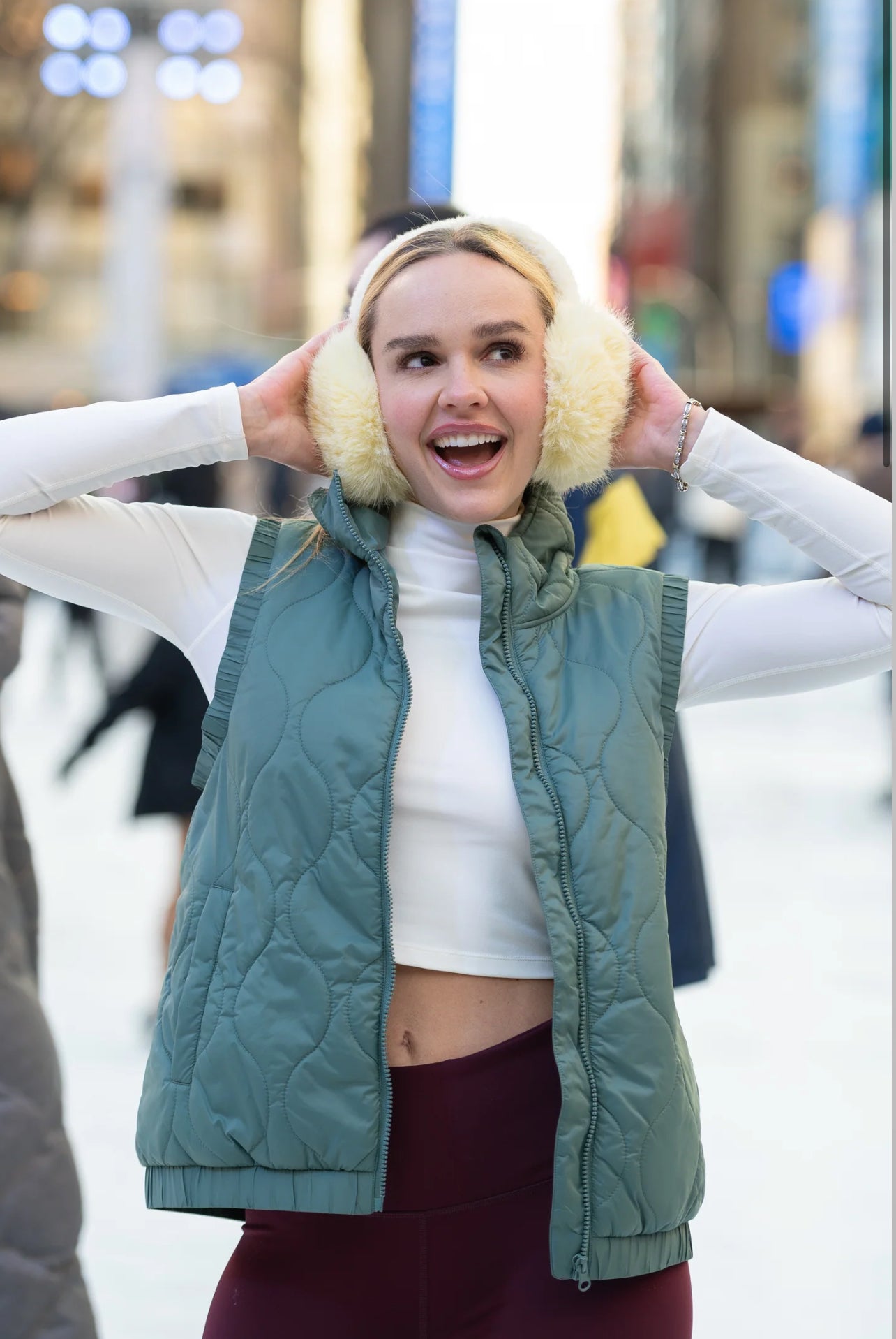 Styled In Warmth Quilted Vest