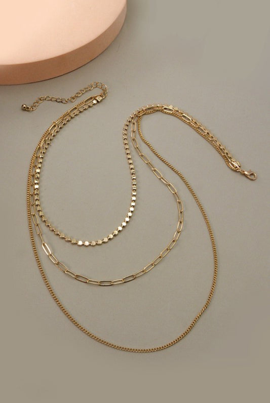 Pretty & Practical Multi Chain Necklace
