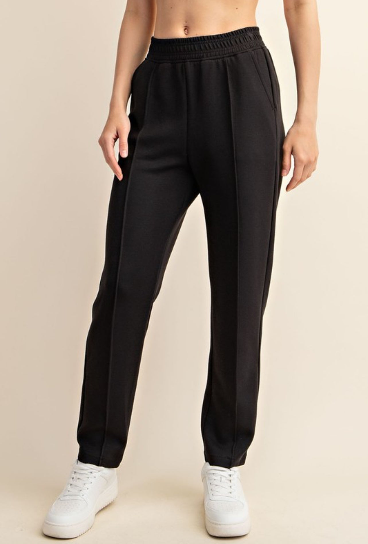 Ultimate Pintuck Pants In Black