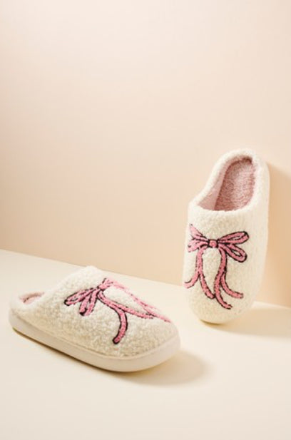 Soft Bow Slipper